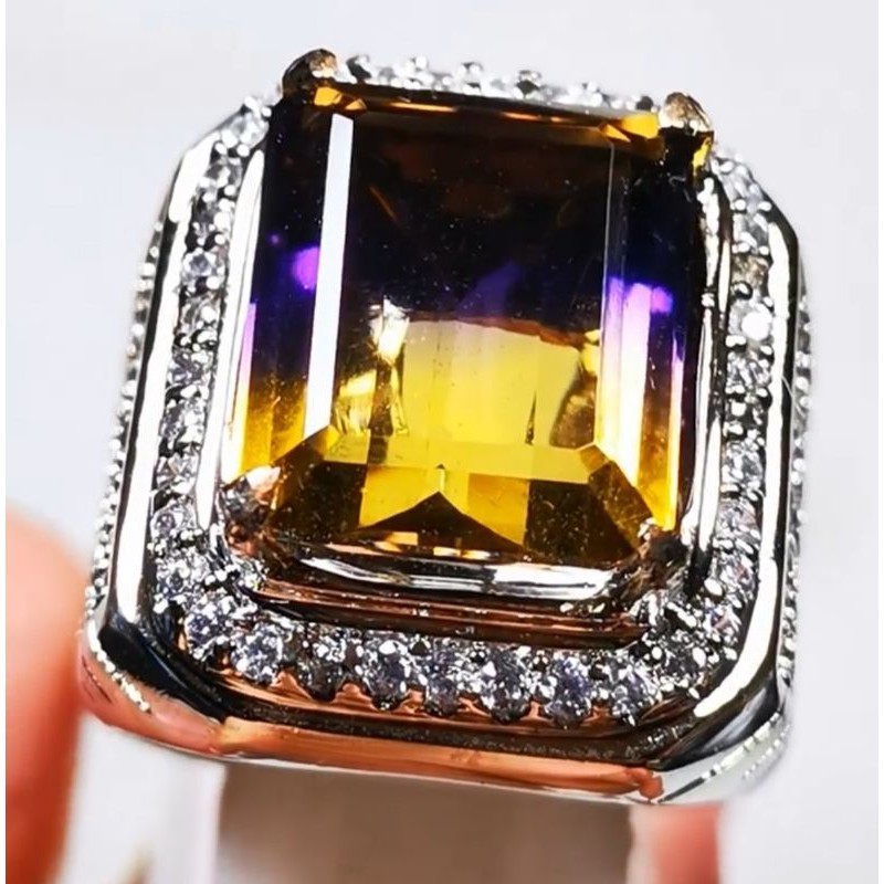 Batu permata natural alexandrite beserta memo