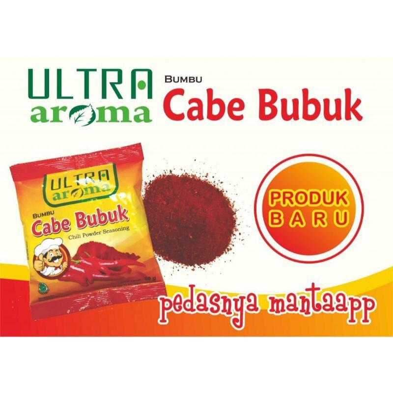 

Ultra Aroma Bumbu Cabe Bubuk 50gr
