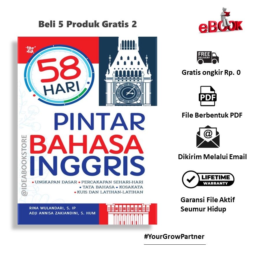 

58 HARI PINTAR BAHASA INGGRIS - JB_Book - Idea