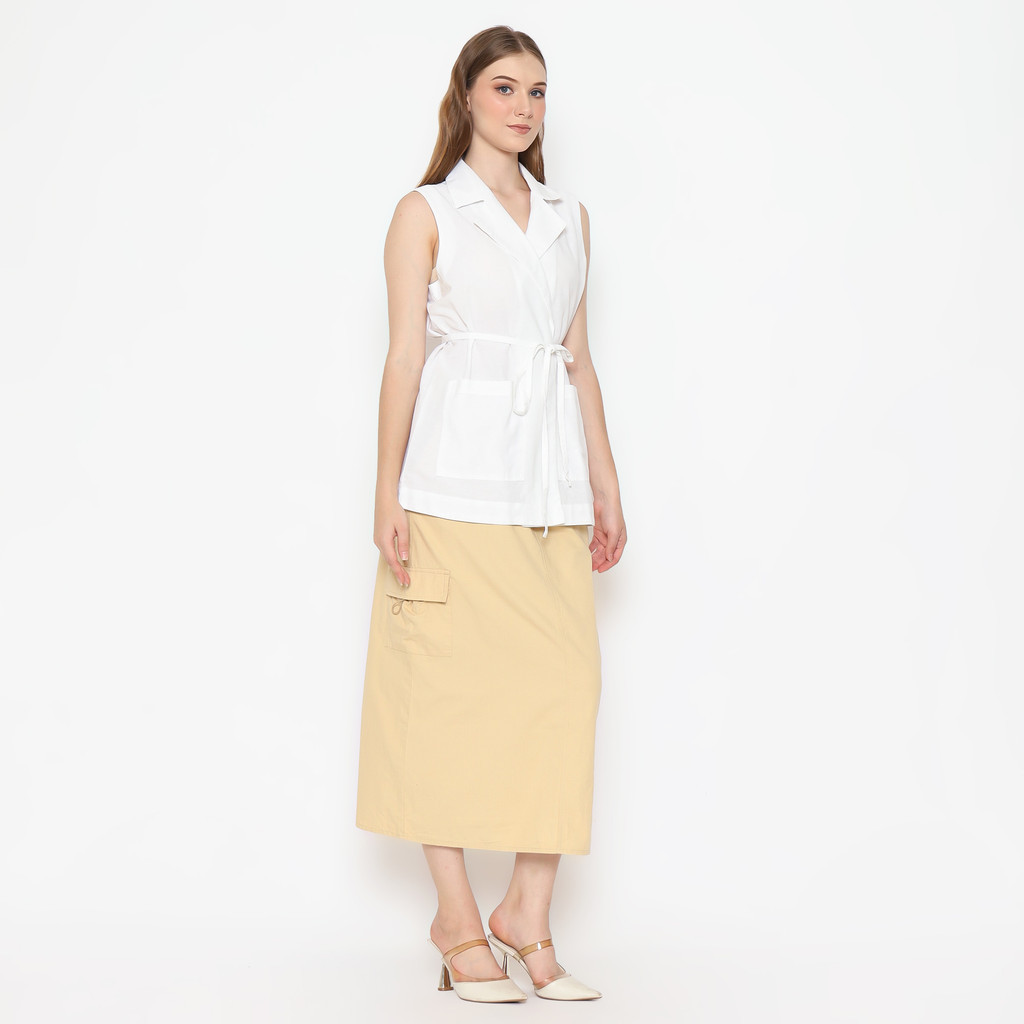 Rodeo - Cardigan Wanita - Sakeena Cardigan - White