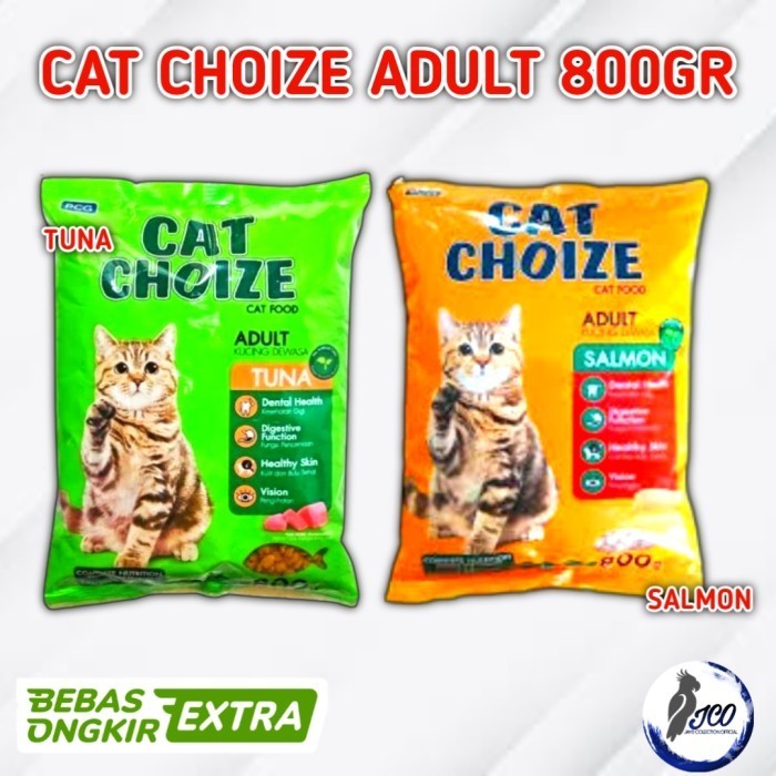 CAT CHOIZE MAKANAN KUCING CAT CHOIZE 800GR CAT CHOIZE ADULT 800GR