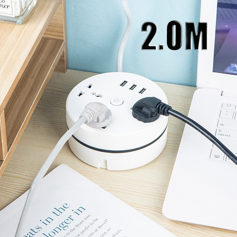 Colokan Listrik USB Smart Power Strip Steker listrik USB soket strip daya pintar
