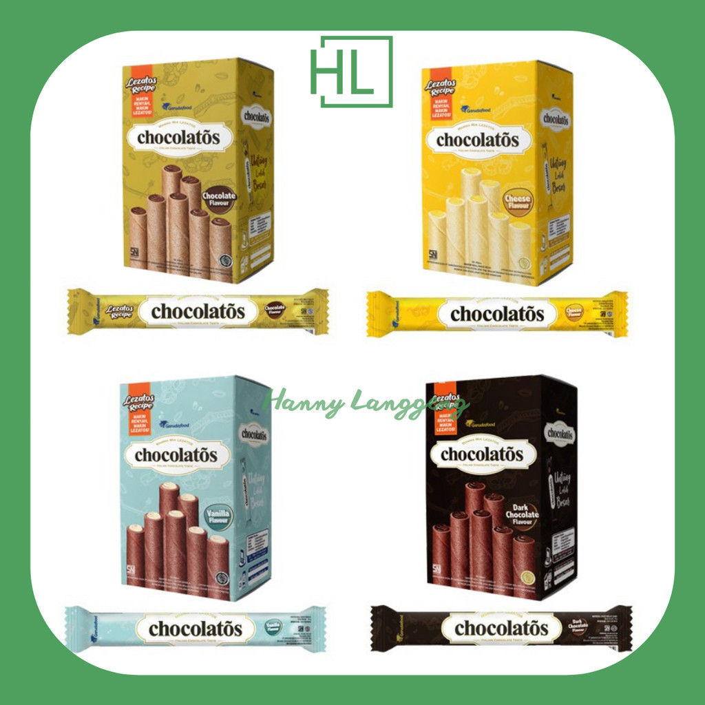 

[HL] Gery Chocolatos Wafer Stick 1000 Isi 20 pcs @18gr