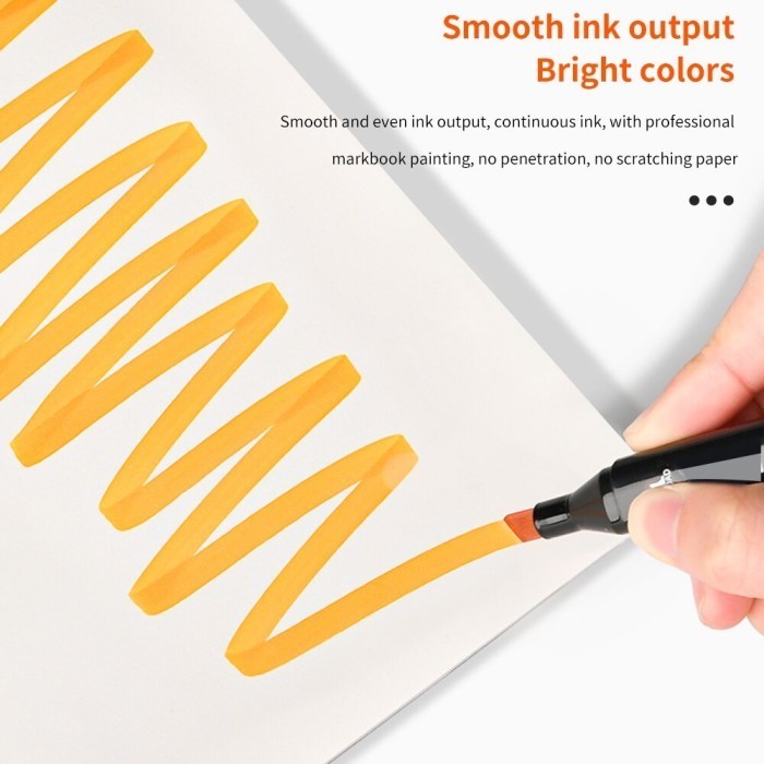 

PROMO!! -Touch 60/80 Warna Sketsa Spidol Umum General Marker Set Animation Mark - 60 Warna