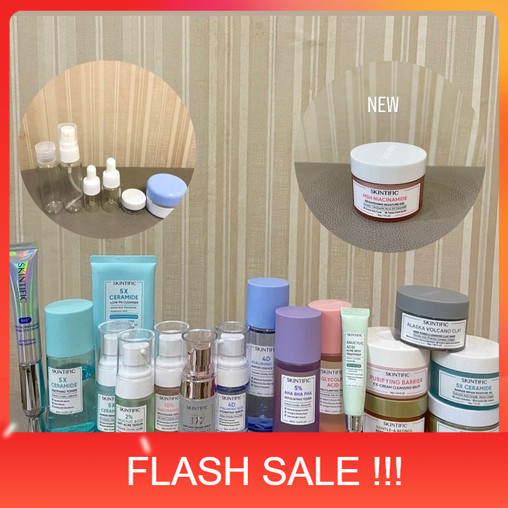 PROMO Skintific Hyaluronic Acid Essence Toner Salicylic BHA Acne Spot Treatment Ceramide Barrier moi