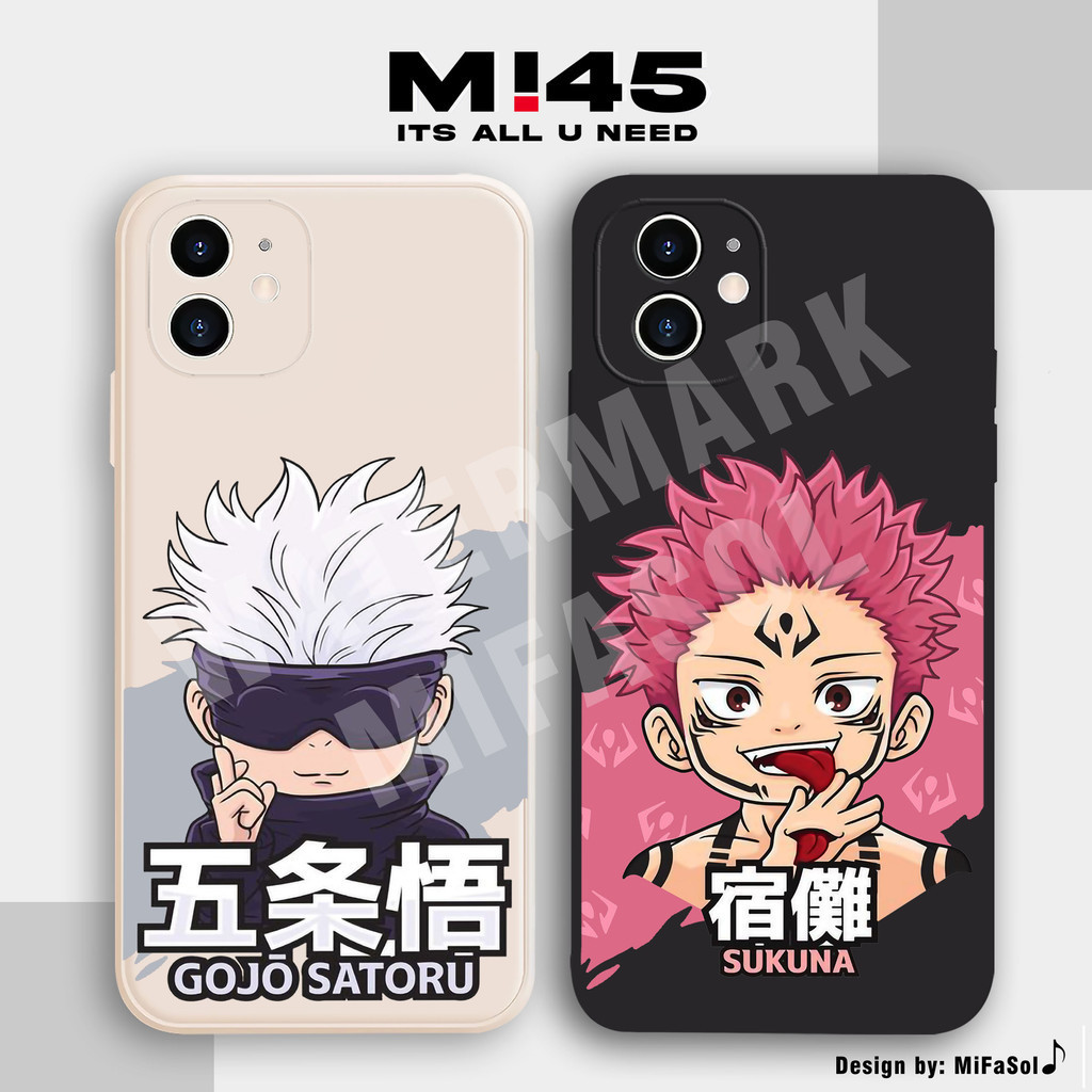 Jujutsu Kaisen Case Redmi 9C 12C 10 9A 10C Note10 9T Note8 Note9 Note11 MF403 Smartphone Casing Terb