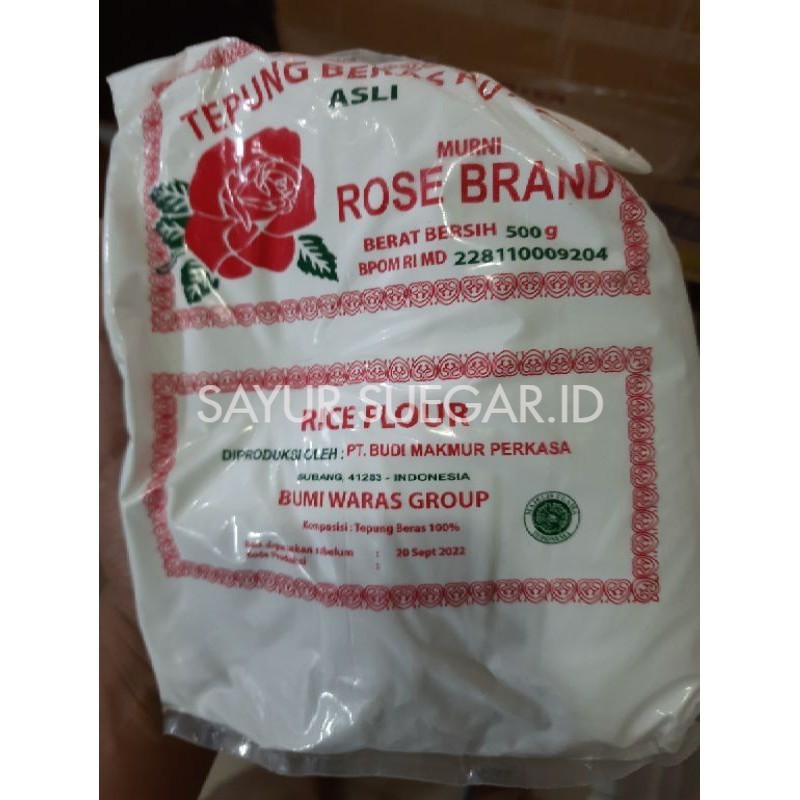 

tepung beras rosebrand 500 gram