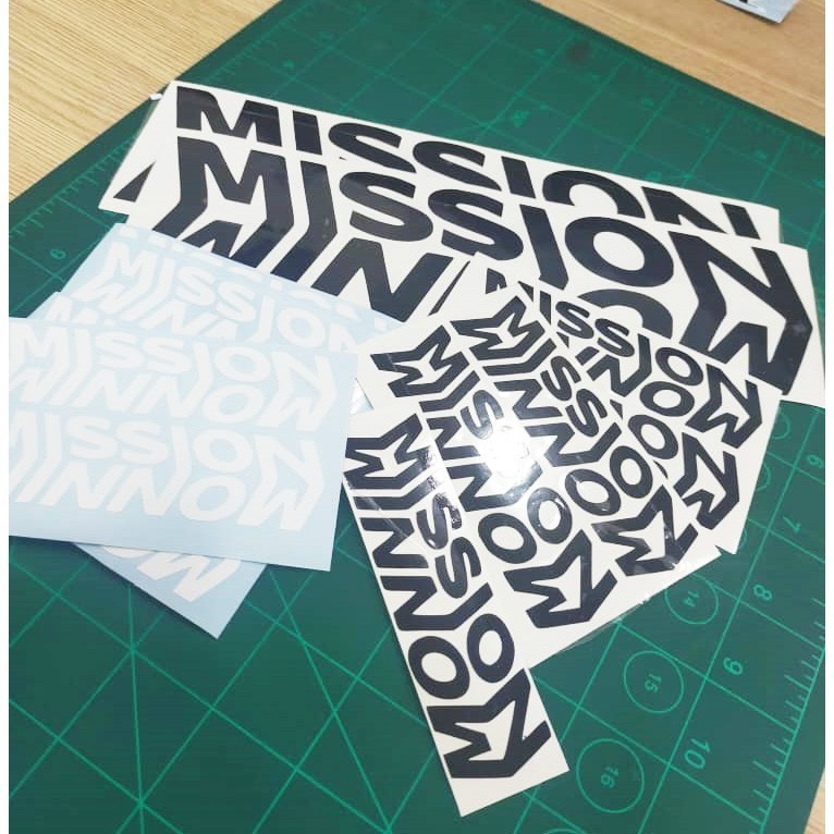 

Stiker Cutting Mission / Stiker Cutting Premium Reflective