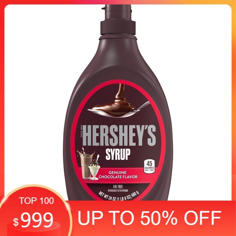 

Hersheys Chocolate Syrup / Sirup Coklat Premium - 650 ML
