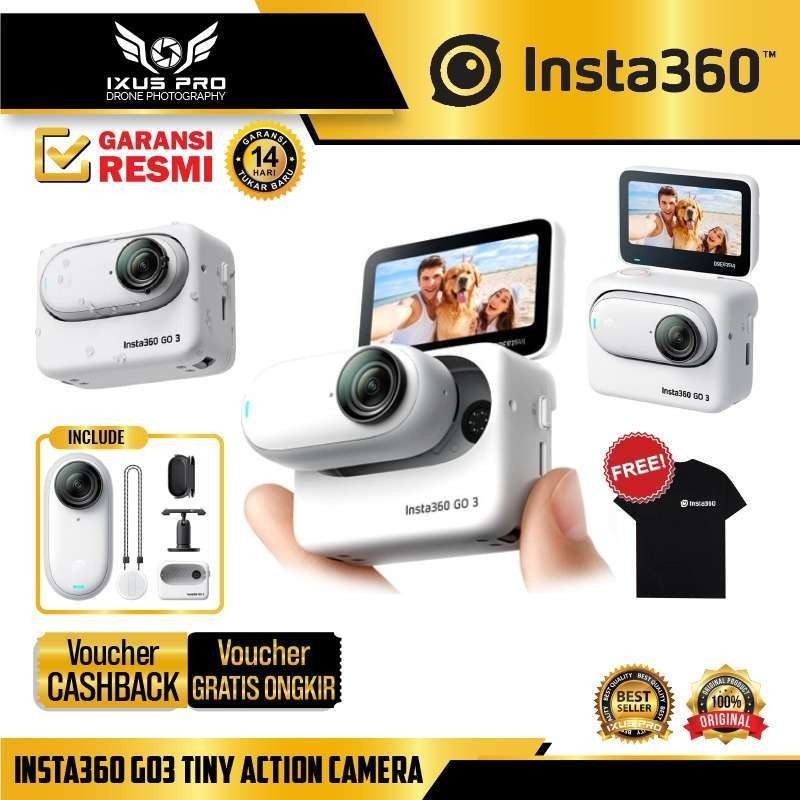 Insta360 GO 3 Insta360 GO3 Tiny Action Camera With Action Pod.
