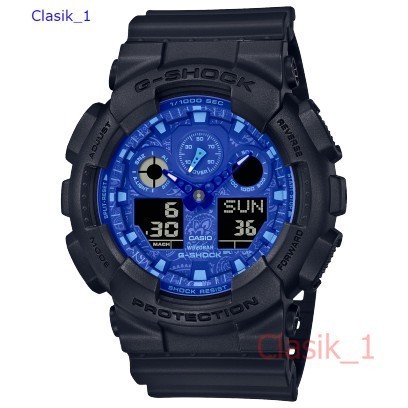 Original 100% Casio G-Shock GA-100BP-1ADR Jam Tangan Pria  Garansi Resmi 2 tahun