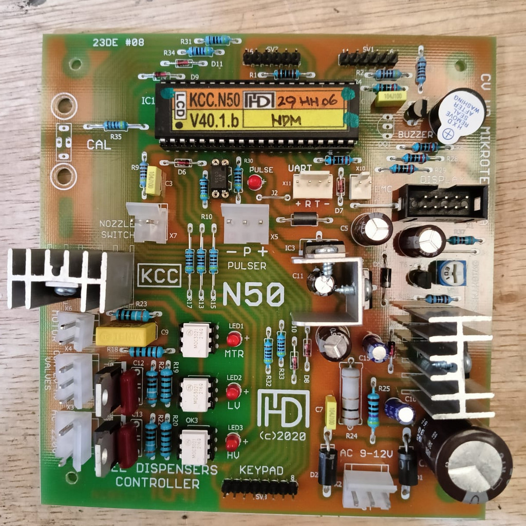 CPU HDM N50 AC POM MINI UNTUK LAYAR DISPLAY 7 SEGMEN SUPPORT PRINTER