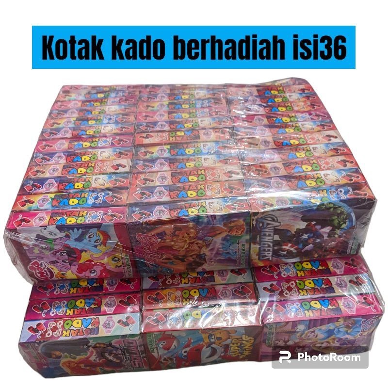 

Mainan kotak kado berhadiah isi36