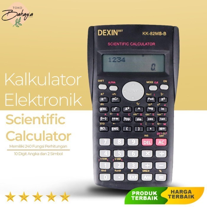 

Kalkulator Elektronik Scientific Calculator - DEXIN