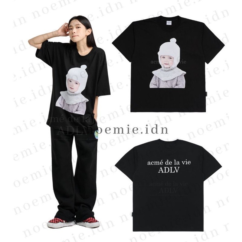 ADLV baby face white boy tshirt