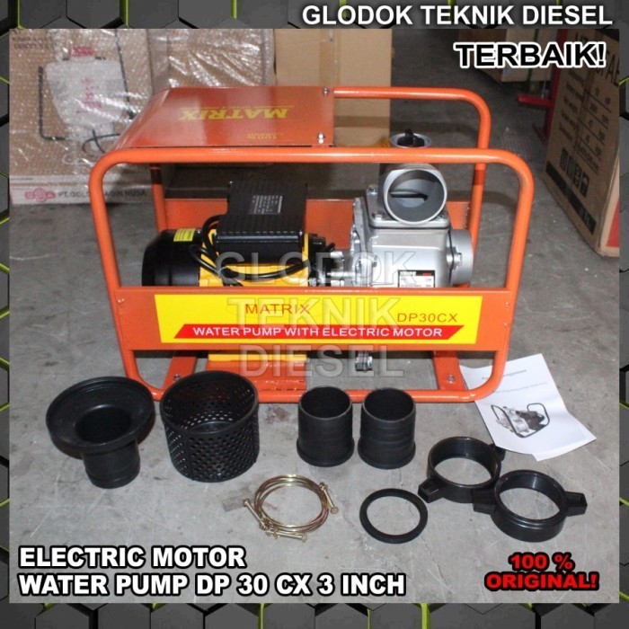 HOT PROMO Alkon Waterpump Listrik 3" Pompa Listrik 3 inch Pompa Air Electrik - Matrix
