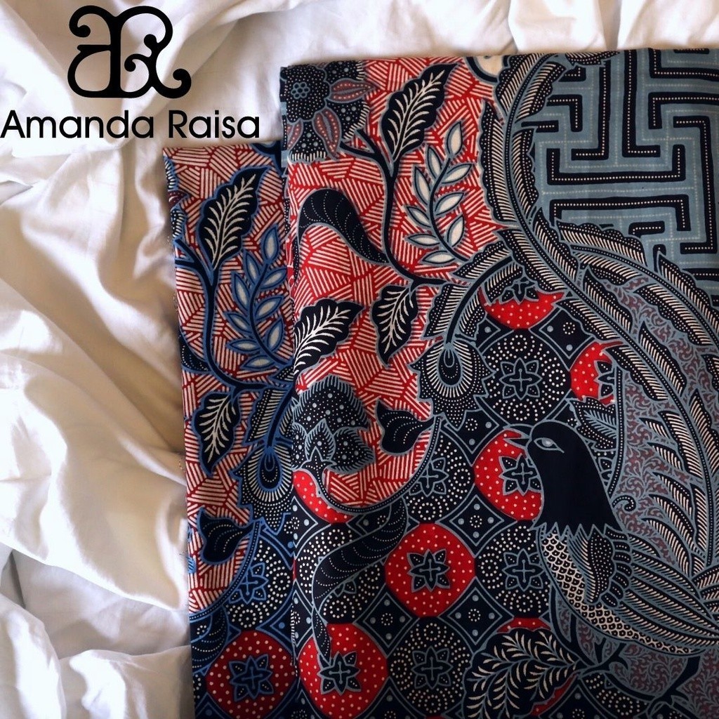 Kain Batik Meteran Potongan  Motif Banji Burung