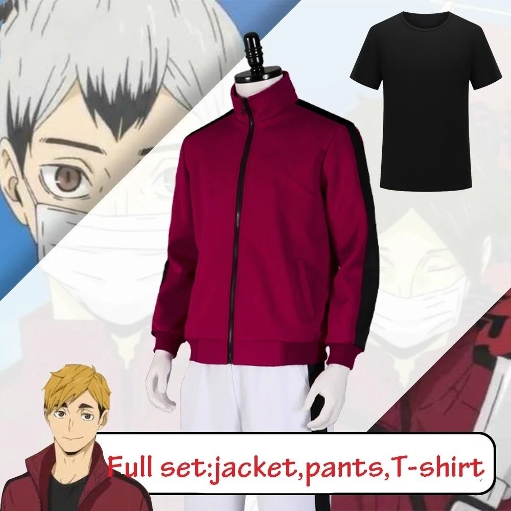 PREORDER Haikyuu Season 4 Inarizaki High Koko Uniform No.7 Miya Atsumu No.11 Osamu Miya Volleyball C