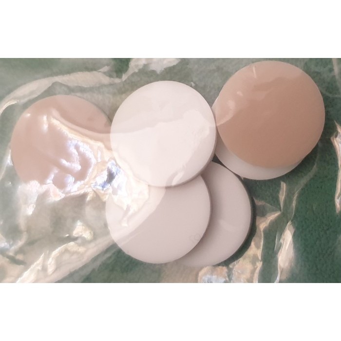 

Septa 15mm, PTFE/White Silicone Septa, 15-425, 2 mm thick, 100/pk