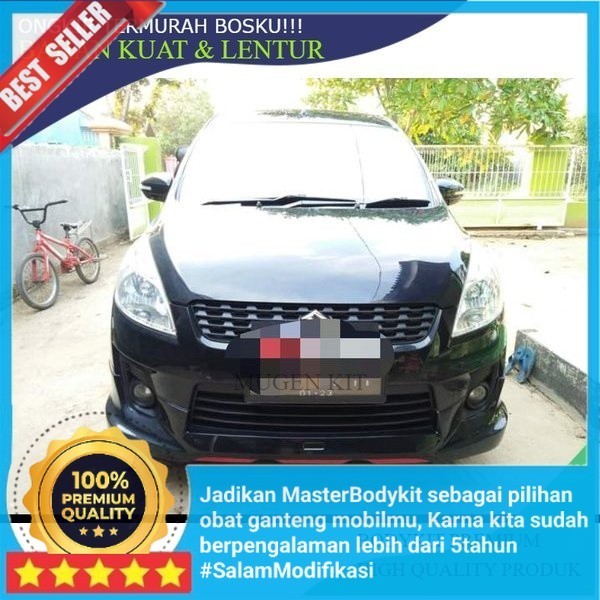 AKSESORIS BEMPER MOBIL BODYKIT SUZUKI ERTIGA 2013-2016 ACCES NEGO TIPIS Original