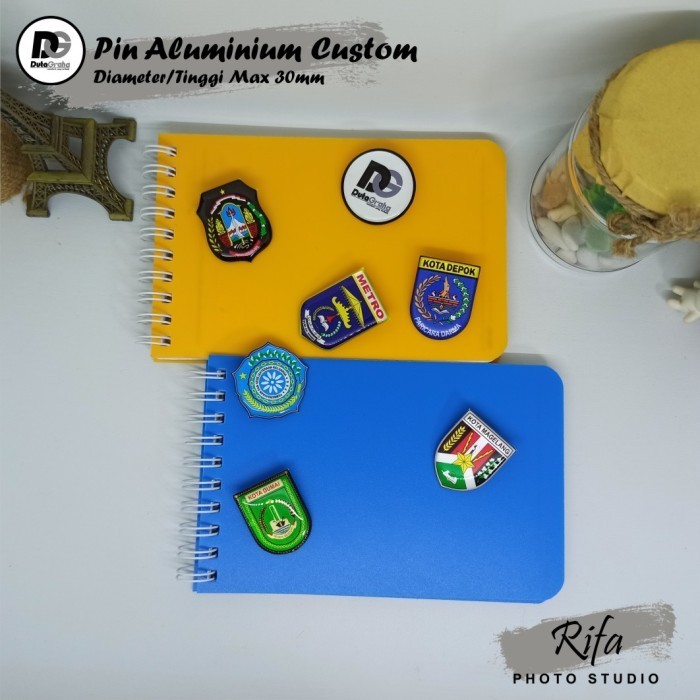 

Agen Pin Aluminium Suka Suka Kamu - Max 2cm, Polos