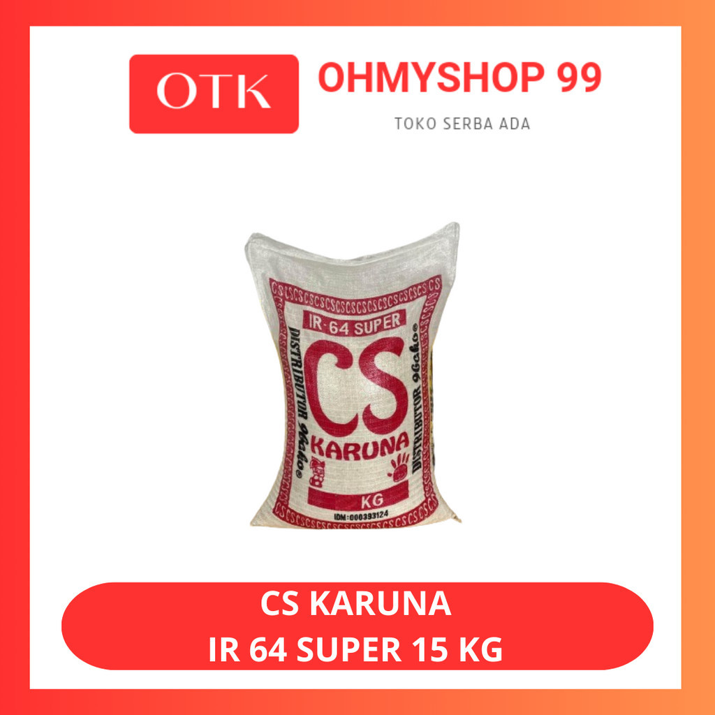 

Beras CS KARUNA Beras IR-64 Super 15kg