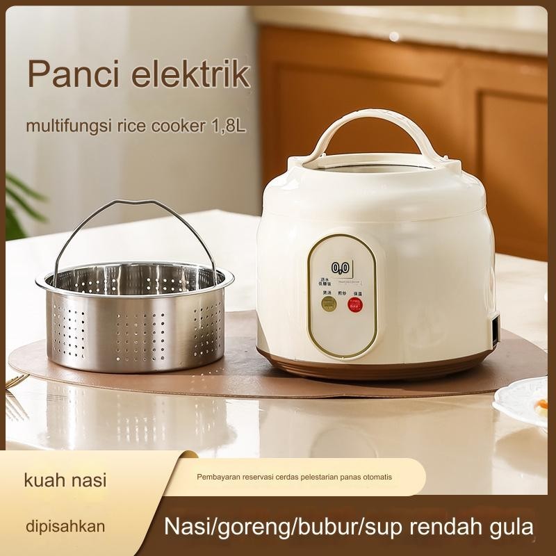 Pemasak Listrik Multifungsi Alat Masak Listrik Mini Portabel Pan