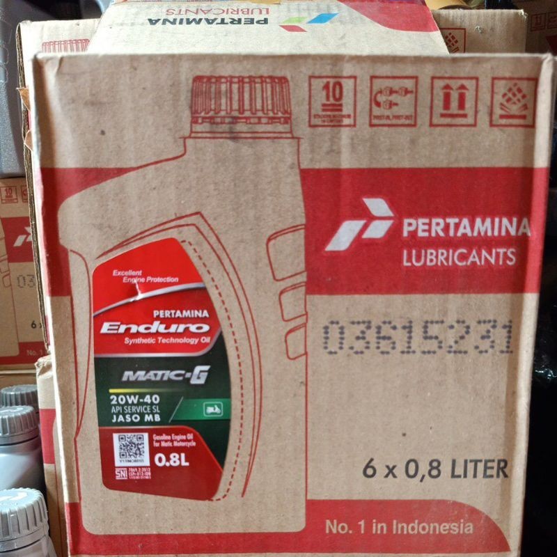 OLI ENDURO MATIC G 0.8 1 DUS ORIGINAL PERTAMINA