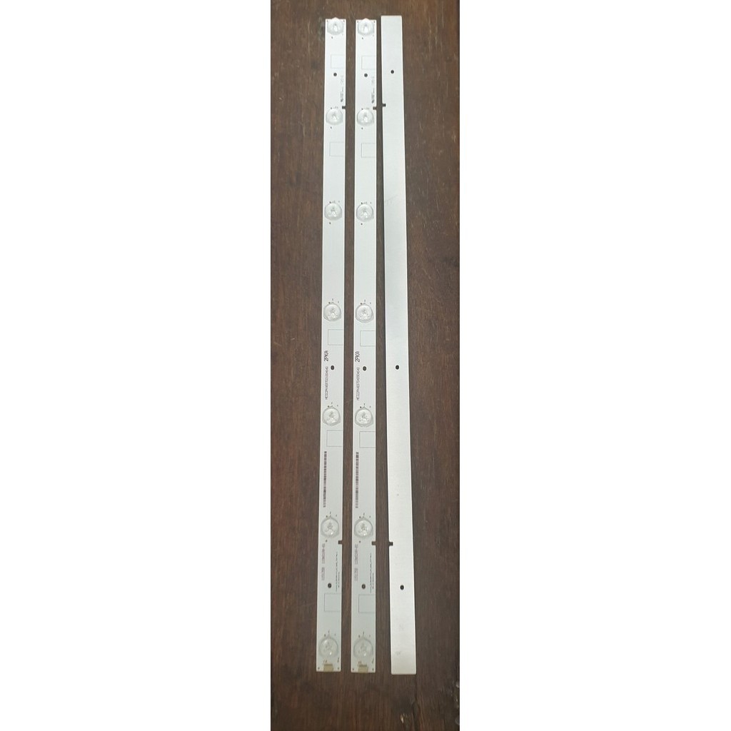 Lampu LED Backlight 7 Titik Mata 3 Volt - Lensa Cembung 59cm Spasi 9cm -LPK14