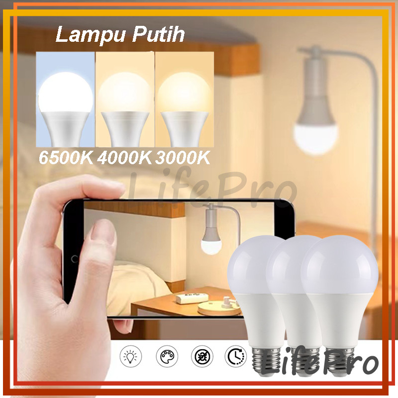Lampu Led Bulb 5w 7w 9w 12w 15w 18w / Lampu Putih / LED ABulb / Led Abulb / Lampu Led Bohlam / Lampu
