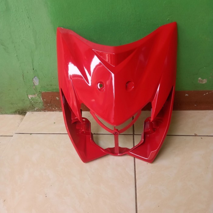 Tameng body depan Honda Blade lama merah
