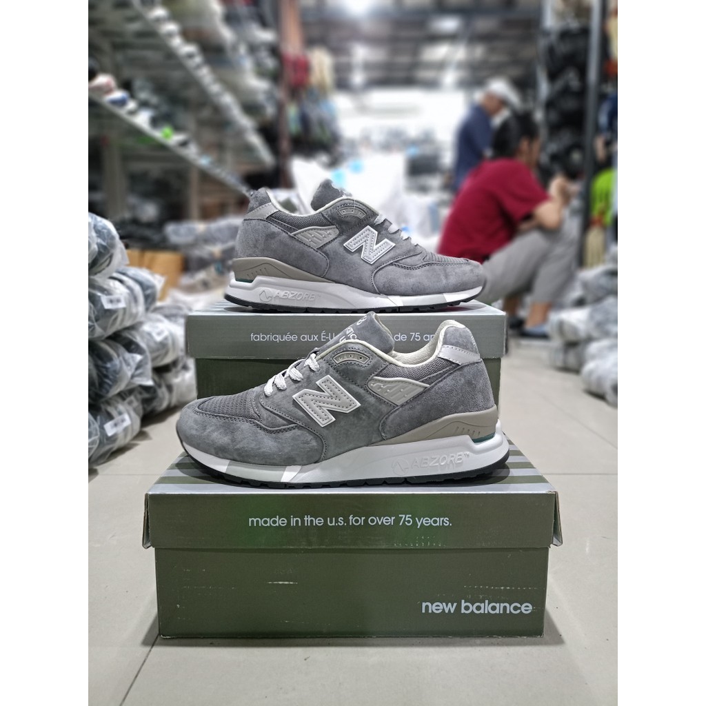 Sneakers NB -  998 USA Unisex, bisa bayar di tempat ukuran 38, 39, 40, 41, 42, 43, 44, 45