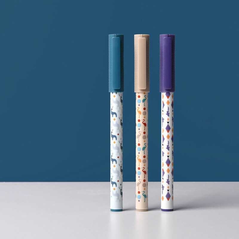 

Kaco GREEN JUMBO Pena Pulpen Gel Quick Dry 0.5mm Tinta Hitam 3 PCS - K6