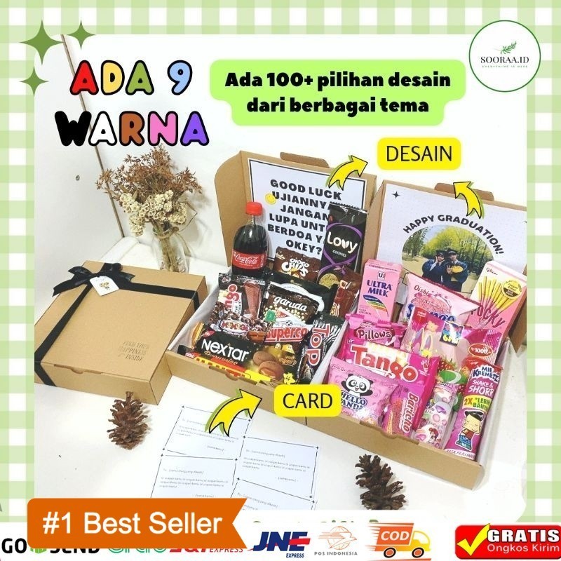 

[BACA DESKRIPSI] Hampers snack ulang tahun - Hampers lebaran - Hampers Ramadhan - snack box - gift box - hadiah ulang tahun - hadiah wisuda