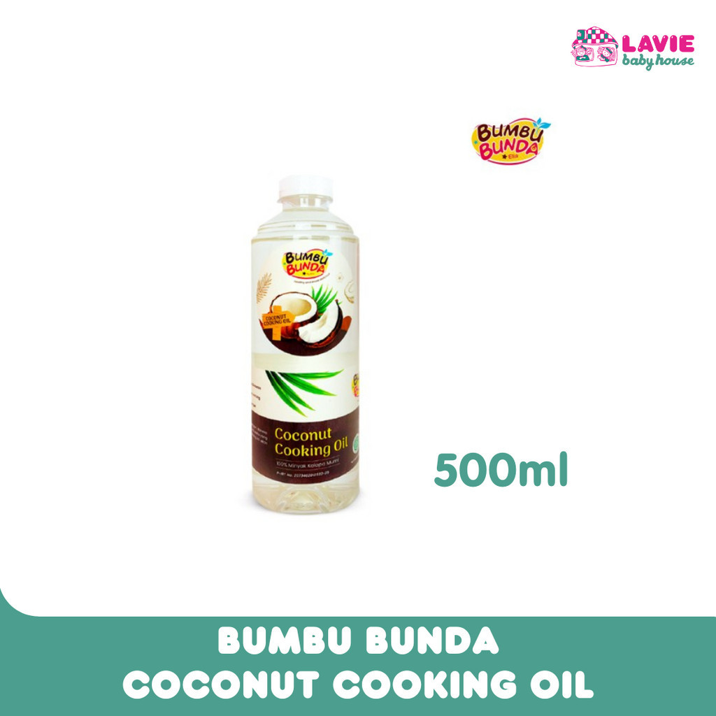 

aina Bumbu Bunda Elia Coconut Cooking Oil 500ml-minyak MPASI