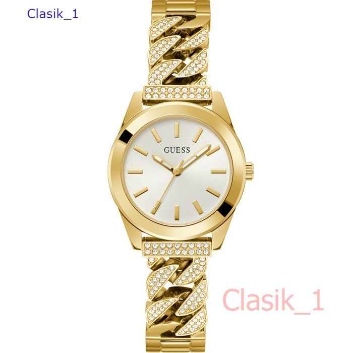 Original 100% Guess GW0546L2 Jam Tangan Wanita  Gold Stainless Steel
