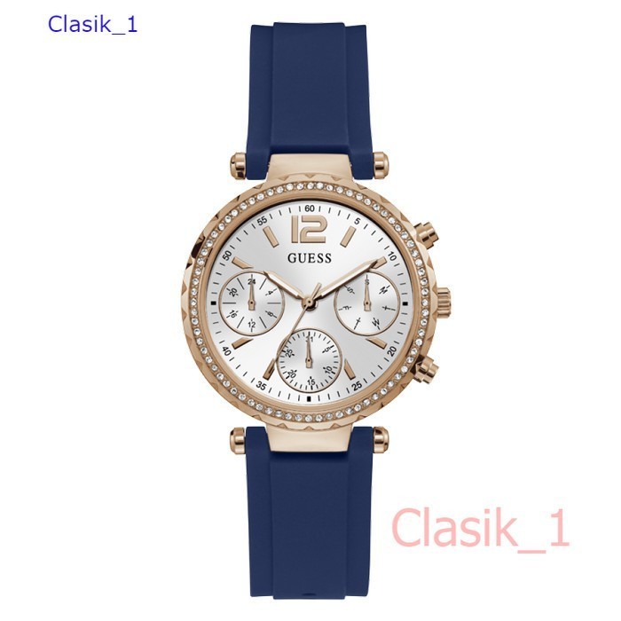Original 100% GUESS GW0113L3  SOLSTICE Jam Tangan Wanita  Blue Rose