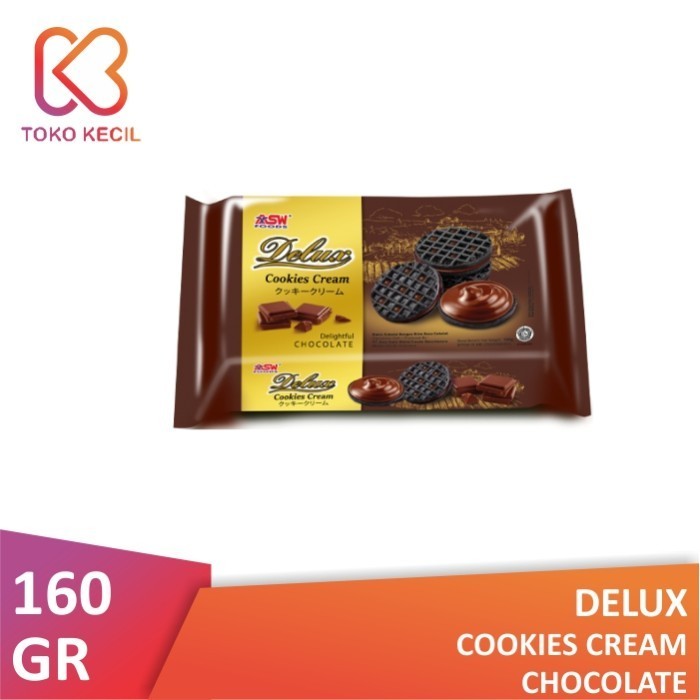 

Delux Cookies Cream Chocolate 160gr