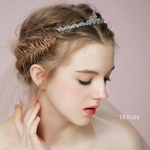 Crown Exclusive Bridal Hijab Modern Asesoris Women Trp014