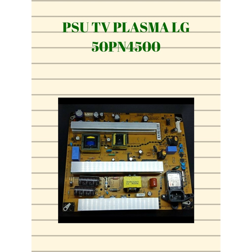 PSU TV PLASMA 50 INCH LG MODEL 50PN4500