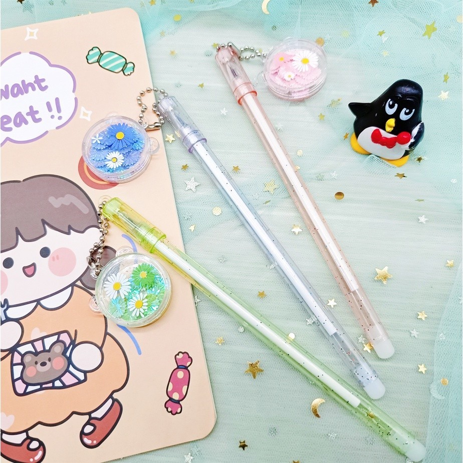 

PULPEN GEL GANTUNGAN BUNGA GLITTER / PULPEN MOTIF GANTUNGAN BUNGA Terlaris