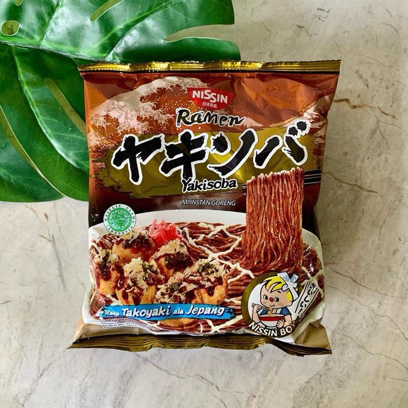 

6 PCS Nissin Ramen Yakisoba Rasa Takoyaki Ala Jepang 78gr
