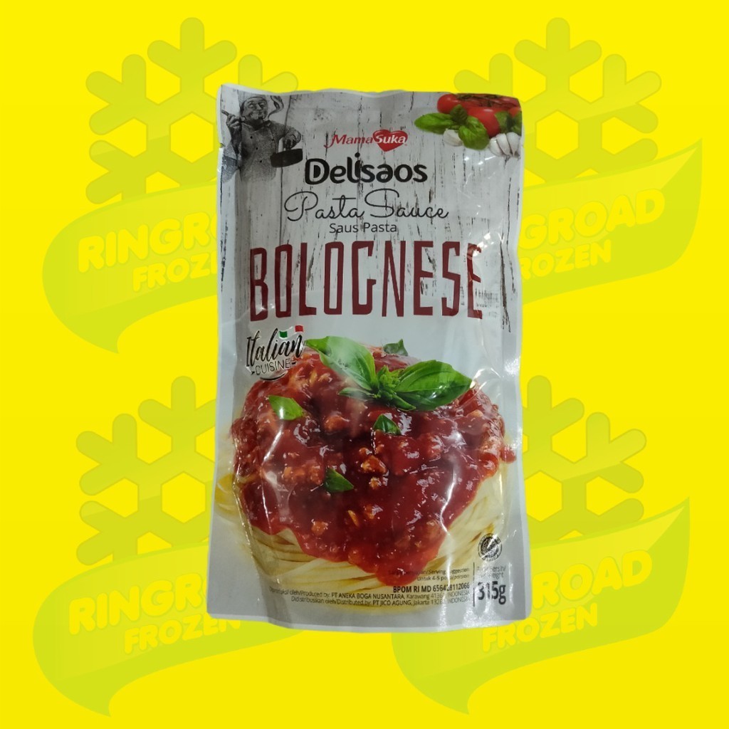 

MAMASUKA BOLOGNESE PASTA SAUCE 315 GR - SAOS PASTA BOLOGNESE