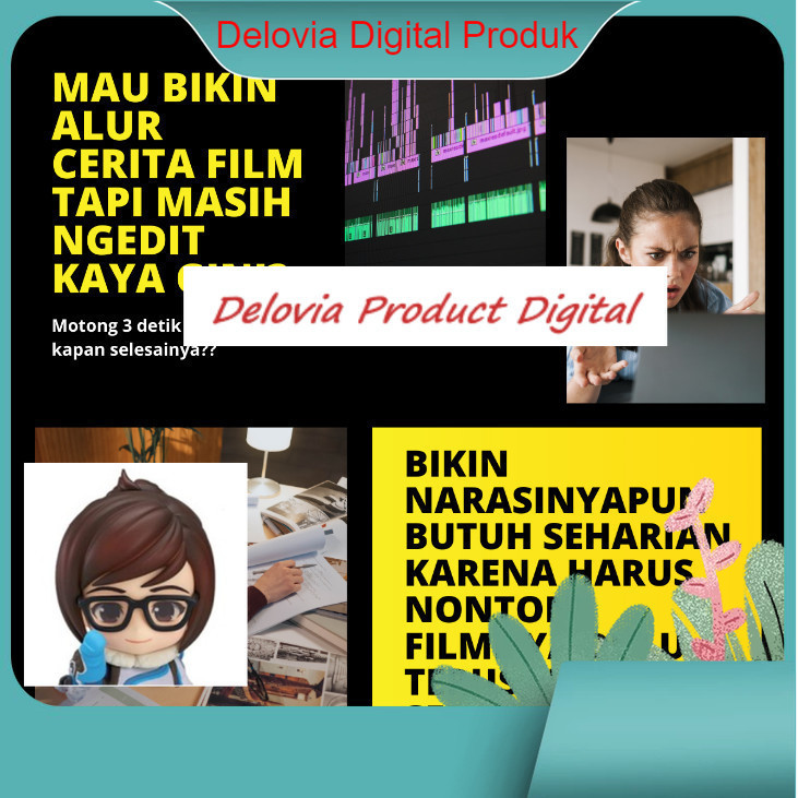 [ Premium Update ] Ecourse Youtube Alur Cerita Film - Editing Mudah, tanpa nonton dan buat narasi - 