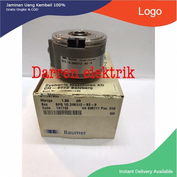 Rotary encoder baumer BFG 1G 24K512.B2.9