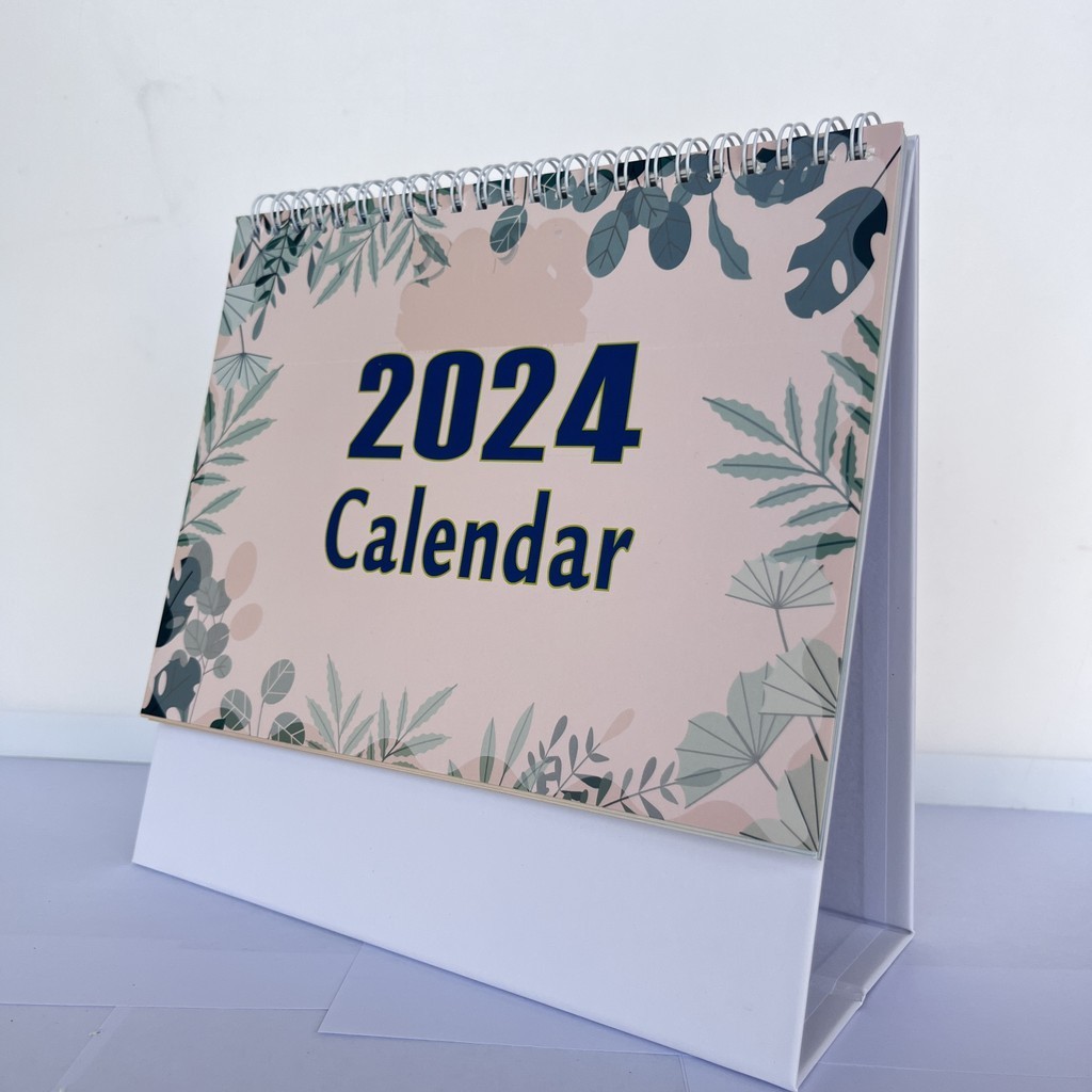 

Kalender Meja 2024 - JAN-DEC Kalender Desktop Flip Berdiri 2024 6 8 Inci X 6 3 Inci Halaman Memo Liburan Dapat Disesuaikan