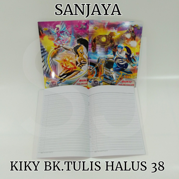 

(HASANS HOME)Kiky Buku Tulis Halus 38 Lembar / Buku Tulis Sekolah / Buku Anak Sekolah / Kiky Bk. Tulis Halus 38