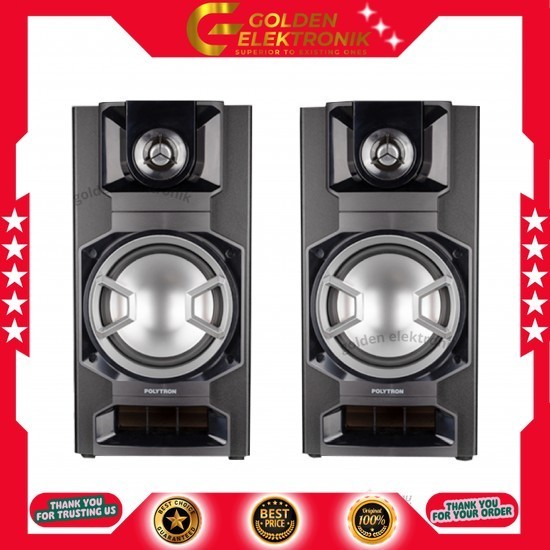 SPEAKER AKTIVE POLYTRON PAS-8E12 PAS 8E12 USB XBR BLUETOOTH 8 INCH