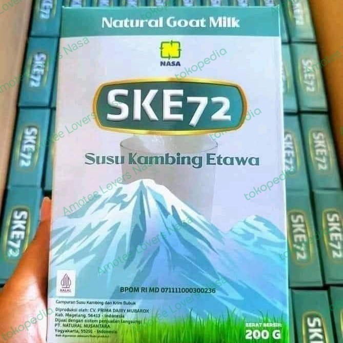 

Produk baru nasa - Susu kambing etawa NASA 72