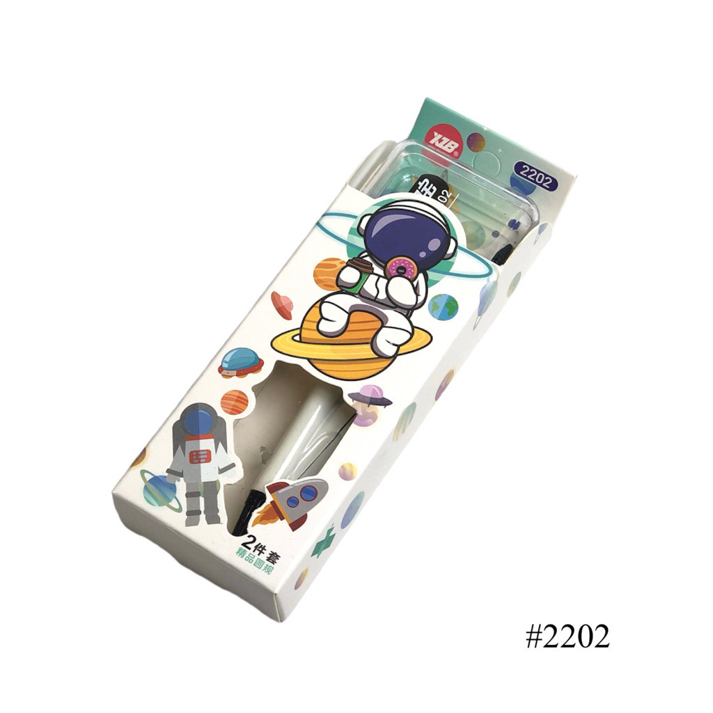 

Math Set Jangka Impor XZB-2202 Compass Space Jangka dan Refil - Satuan - SHSNP